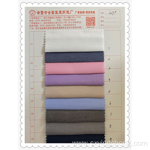 Polyester Cotton Yarn Dyed Oxford Shirting Fabric